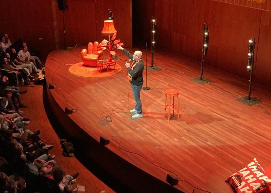 Hans Gommer: ‘Als het publiek lacht, zweef ik’
