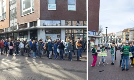 ‘De Struikenmarkt is een groot succes’: Wachttijden van meer dan één uur