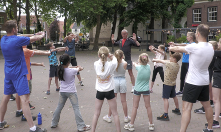 Voorbereidingen op Loop door Houten in volle gang, ook onder de jonge lopers