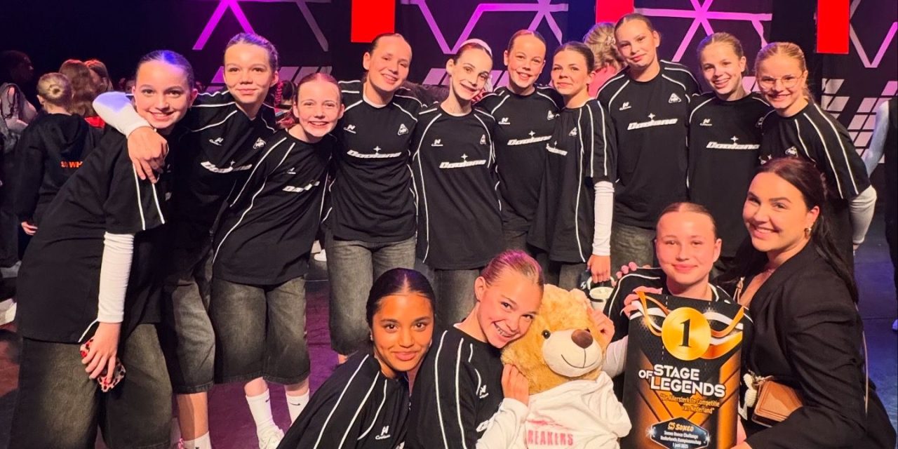 Dansteam ‘The Floorbreakers’ winnen het Nederlands kampioenschap