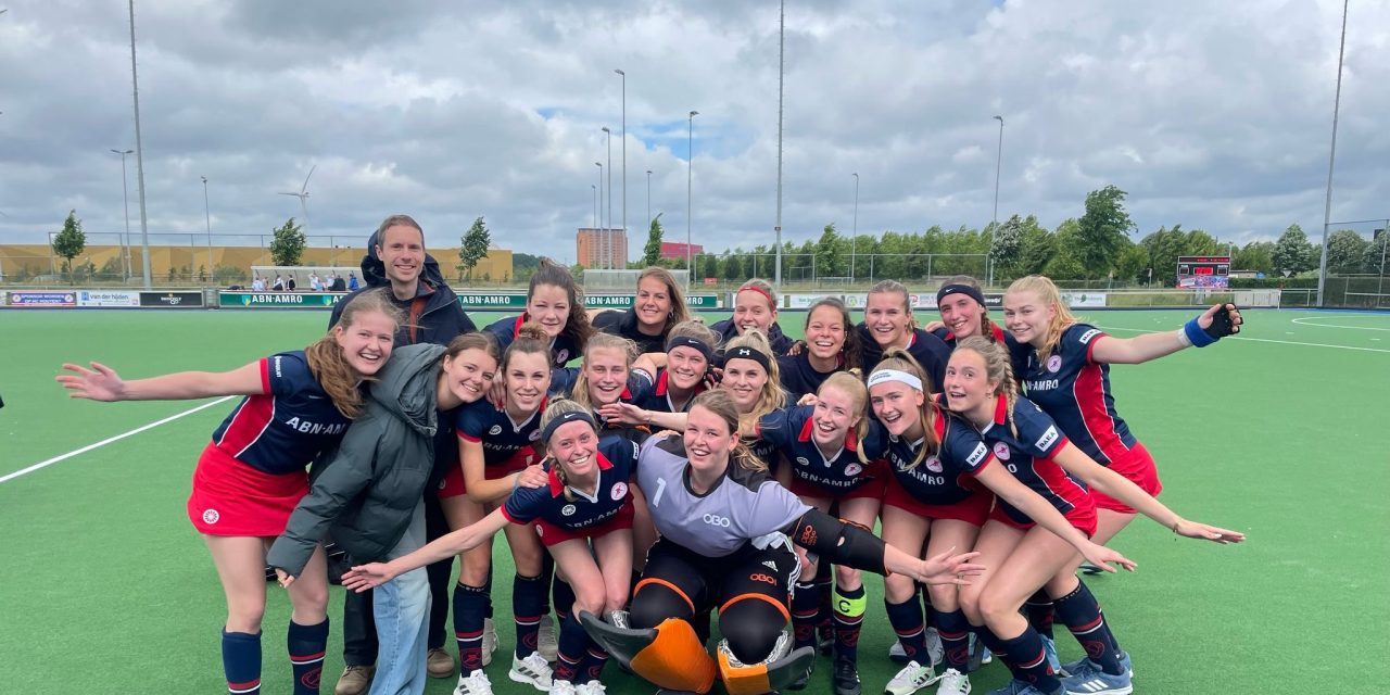 Hockeyteam Jong Dames 1 stelt plek vast op NK