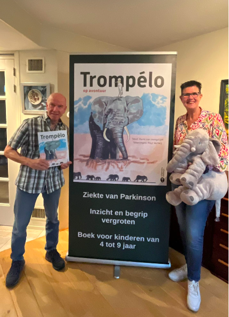 Koppel uit Houten publiceert kinderboek over Parkinson
