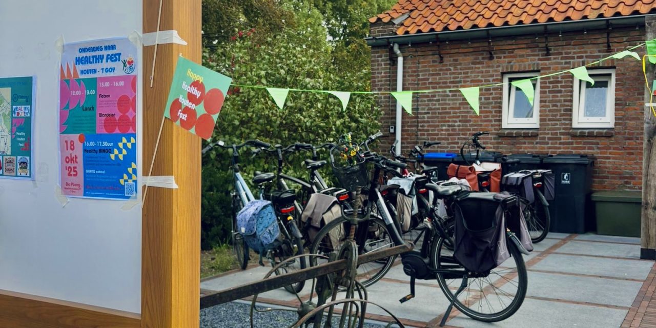 ‘Onderweg naar Healthy Fest’: Houten verzamelt ideeën voor gezond evenement