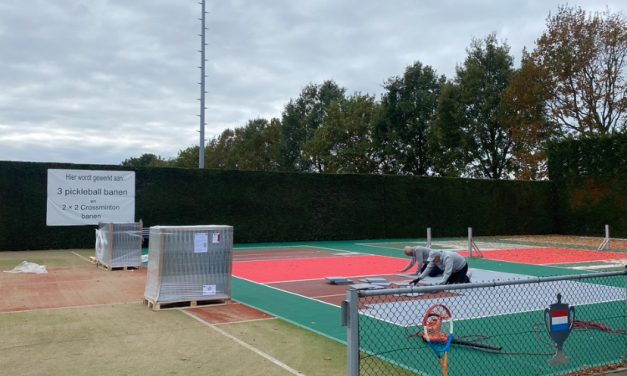 Pickleball blaast nieuw leven in Tennisclub ’t Goy. 
