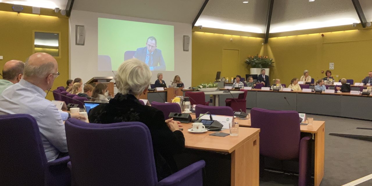Installatie van de nieuwe kinderraad in Houten