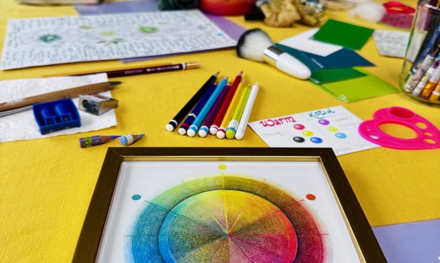 Kleurpotloden cursus voor alleen vrouwen in Houten.