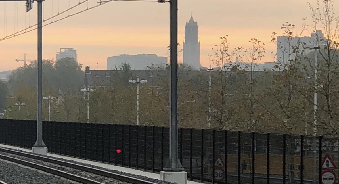 Bevroren wisselsporen in heel Nederland