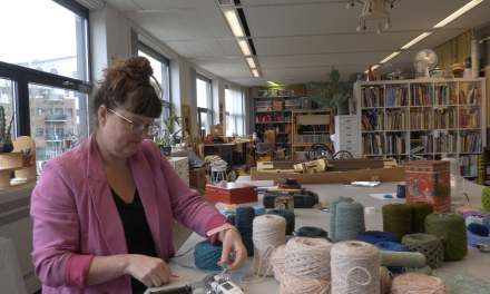 Draden met een verhaal- het atelier van Marieke