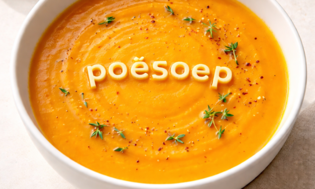 Bij Poësoep delen amateurdichters al drie jaar lang eigen gedichten, onder genot van een kopje soep.