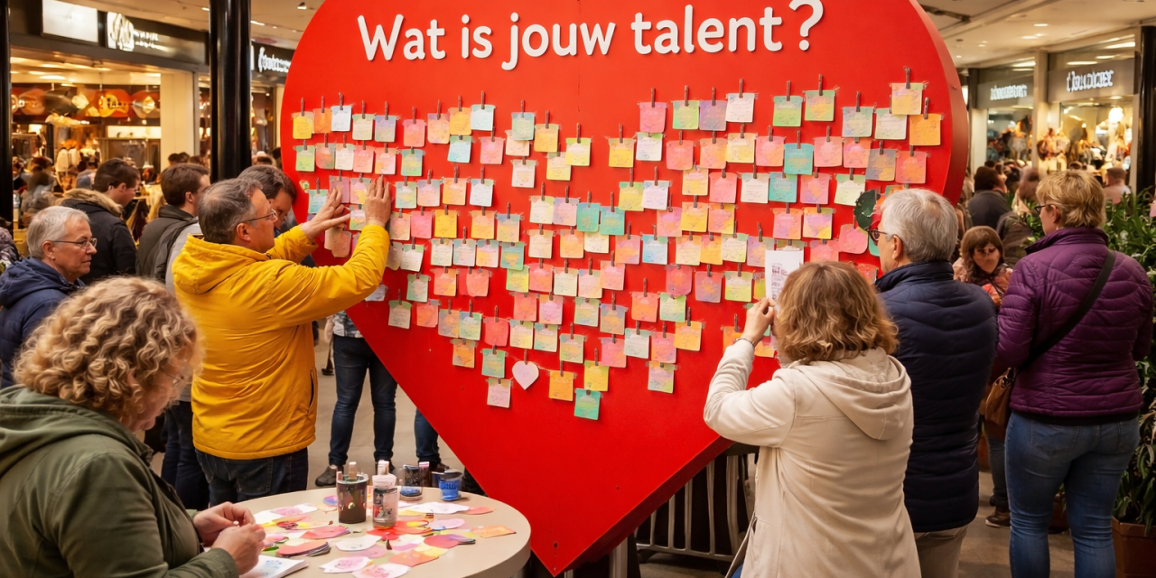 Verborgen talenten komen tot leven bij het Rode Hart van Talentvol Houten