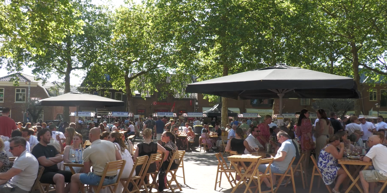 Wijn op het Plein festival houdt het hoofd koel ondanks zomerse temperaturen
