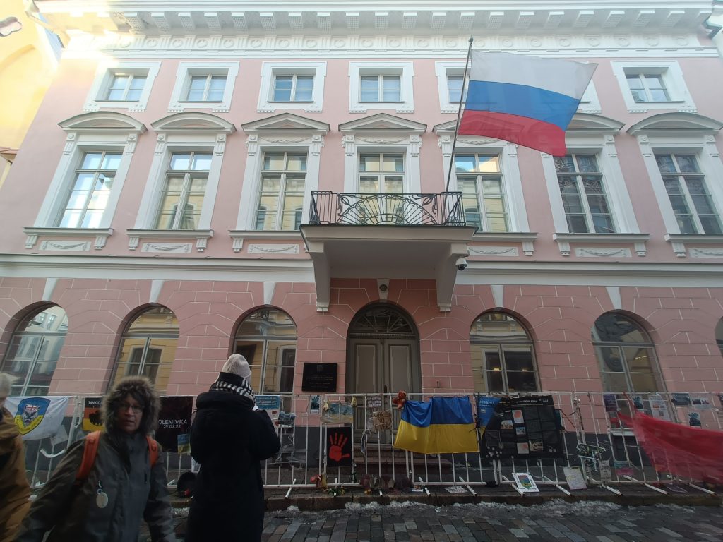 Russian embassy Tallinn Photo: Silke van den Broek