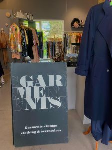 Entrance of Garment's Vintage. Photographed by Ailish Armstrong.