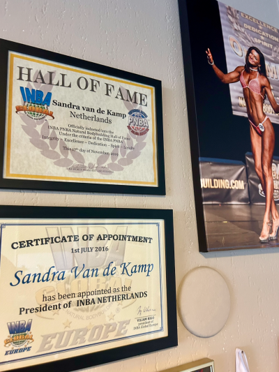 Sandra's earned awards