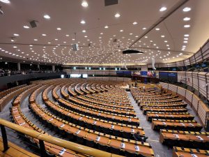 European Parliament in Brussels