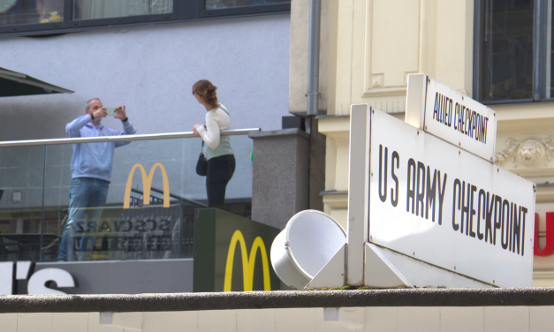 Tourism at Checkpoint Charlie: a blessing or a curse?