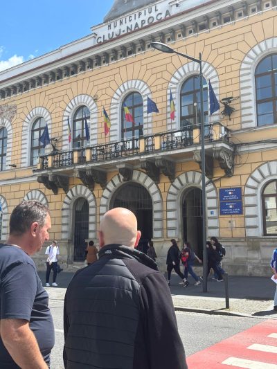 Hungarian city hall in Cluj - Made by Loekie Pruijn