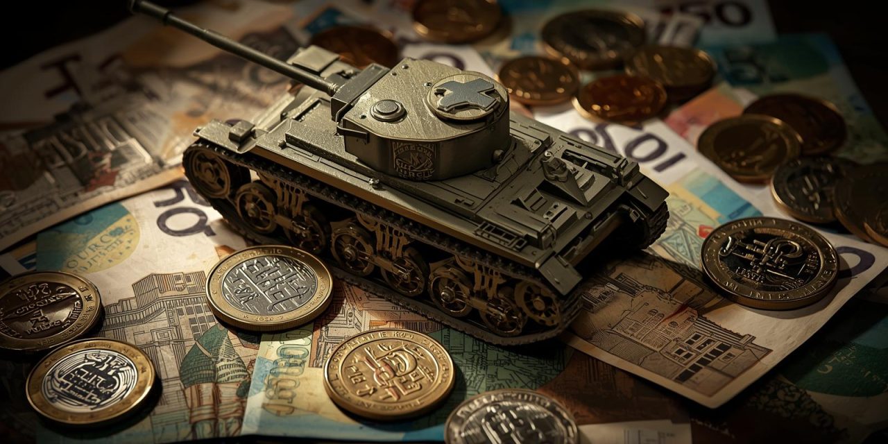 Who benefits from the money that Europe spends on defence?