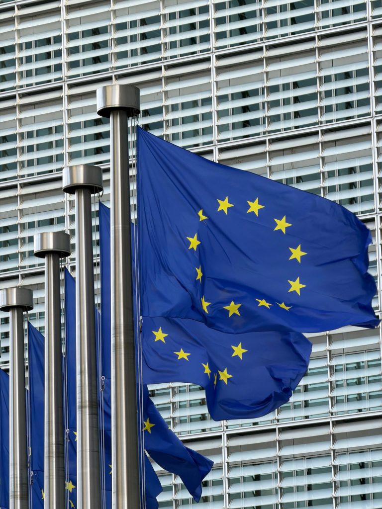 European flag. Photo: Chimène de Jonge