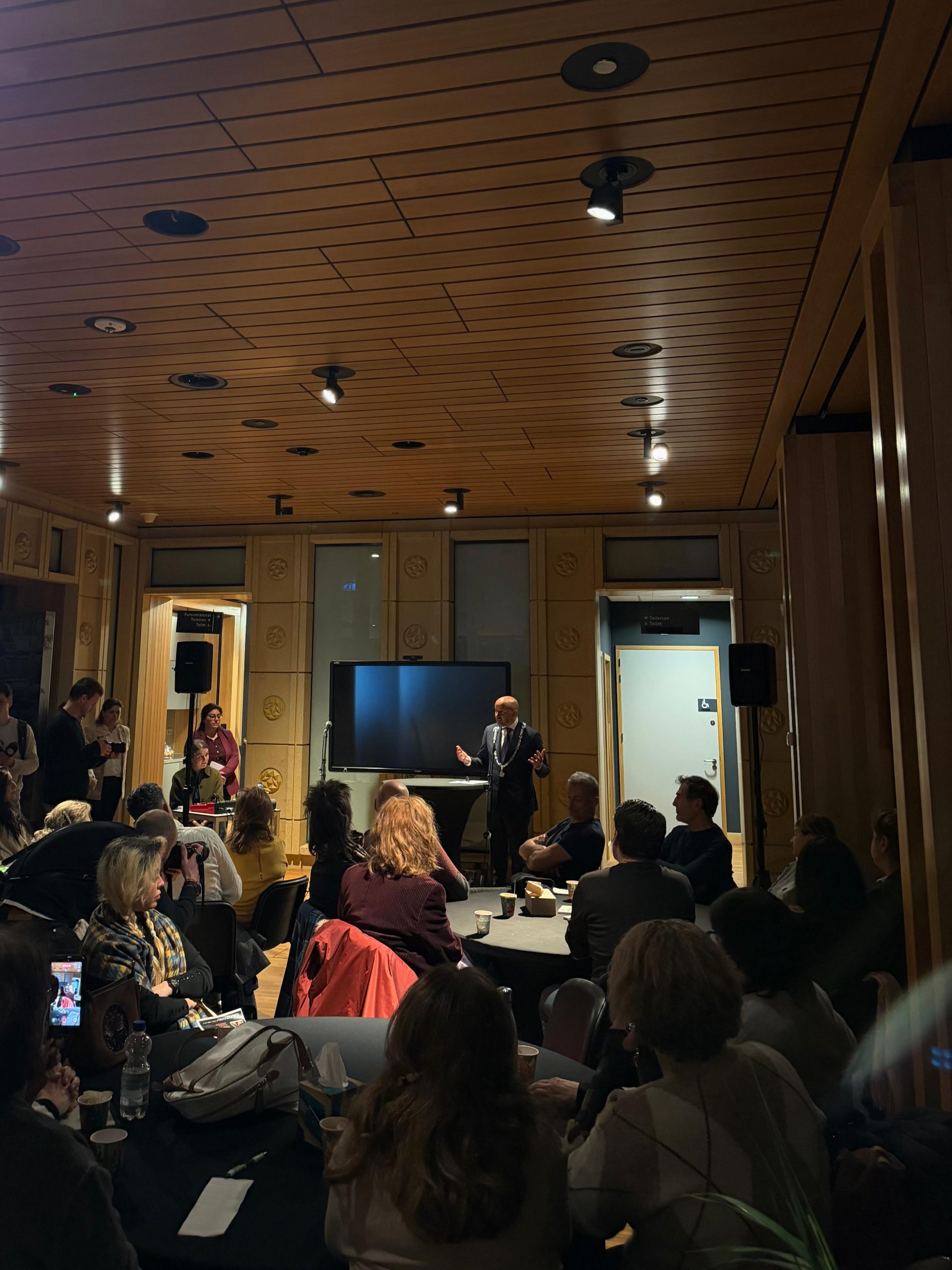 Major Ahmed Marcouch in Arnhem. Photo: Chimène de Jonge