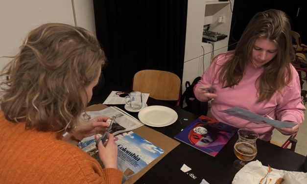 Utrecht feminist group Dolle Mina’s  are getting ready for the international women’s day march