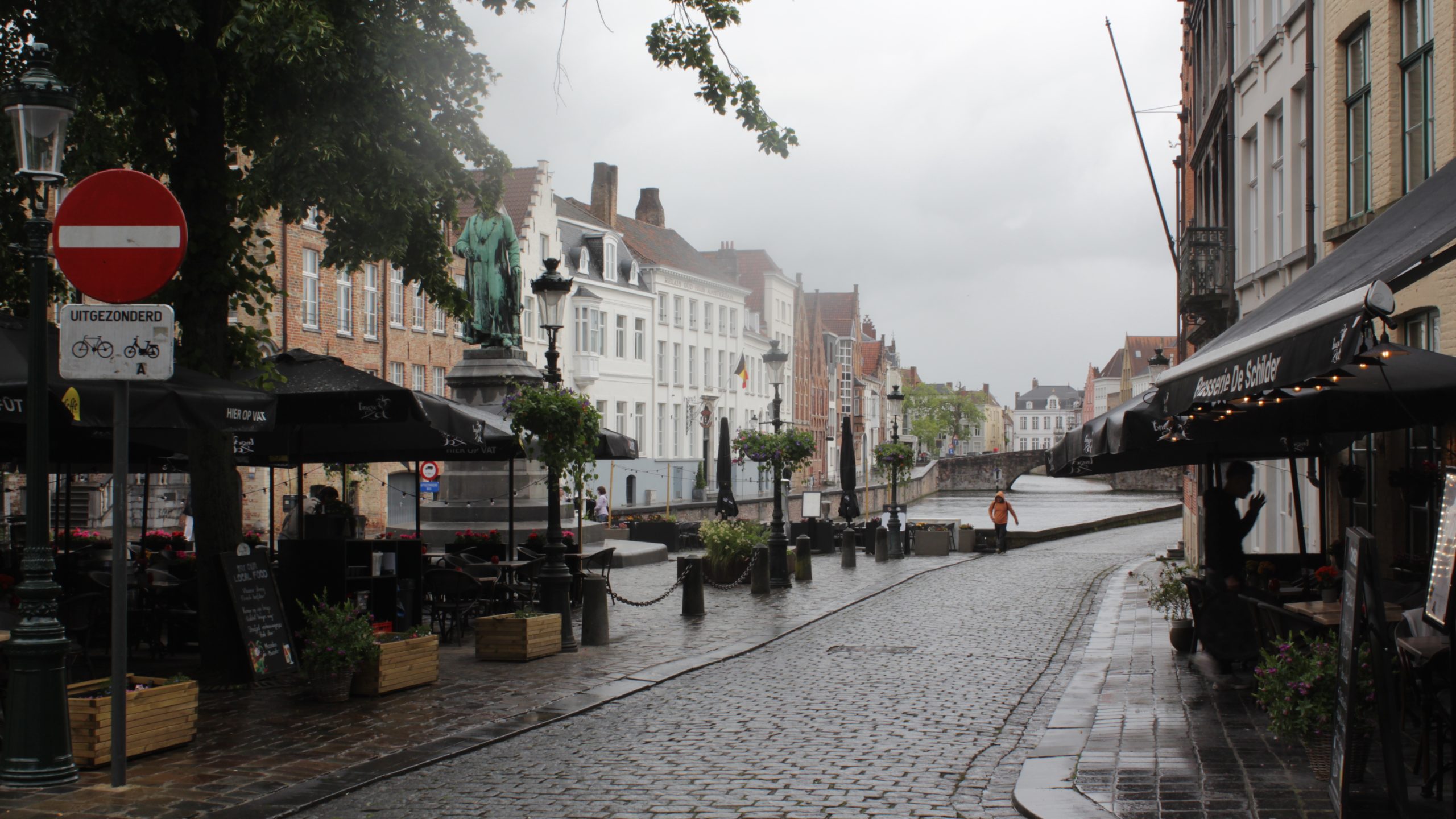 Old harbour of Bruges