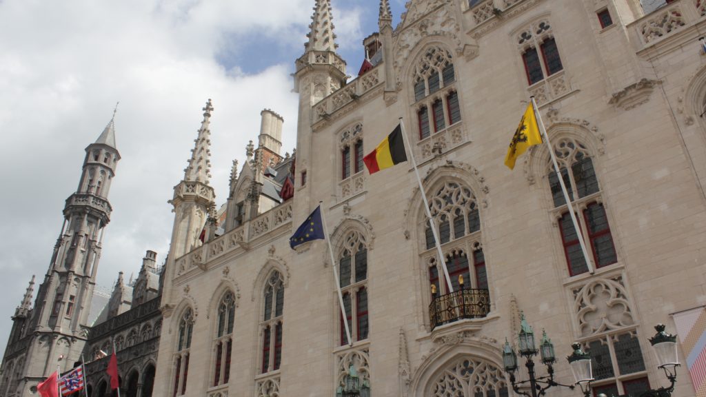 The town hall of Bruges 
Foto: Lotta Looye
