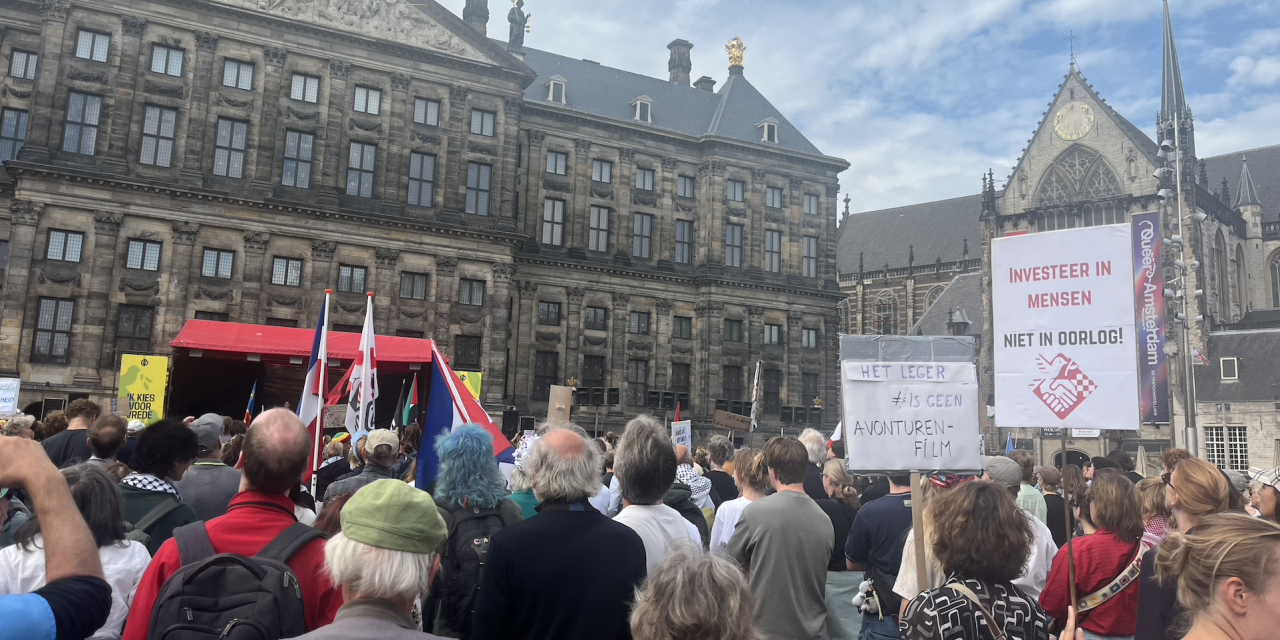 Protest against growing ‘war fever’ in the Netherlands