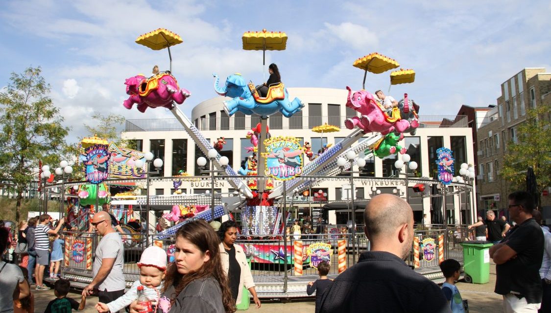 Fijnere sfeer op de kinder kermis