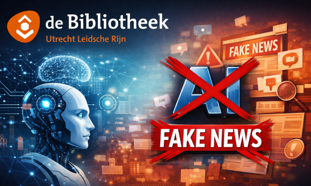 Bibliotheek Leidsche Rijn gaat strijd aan met AI en Fake News