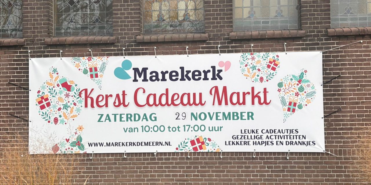 Allereerste Kerst Cadeau Markt in De Meern moet eenzaamheid tegengaan