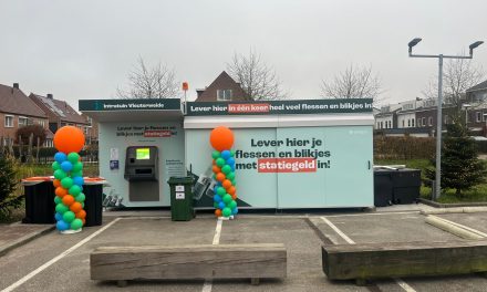Nieuwe bulkmachine voor statiegeld geopend bij Intratuin Vleuterweide