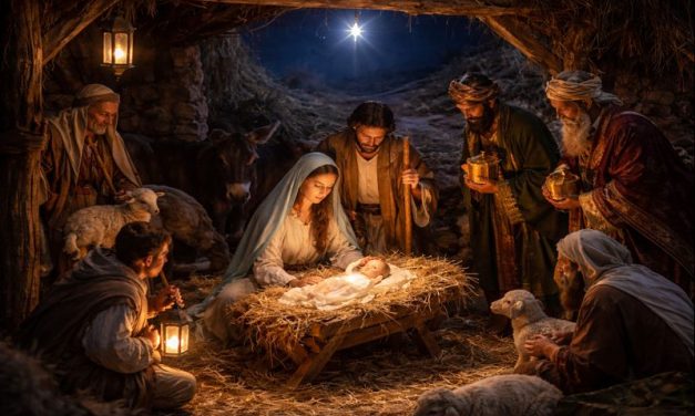 Levende Kerststal bij Boerderij De Hoef