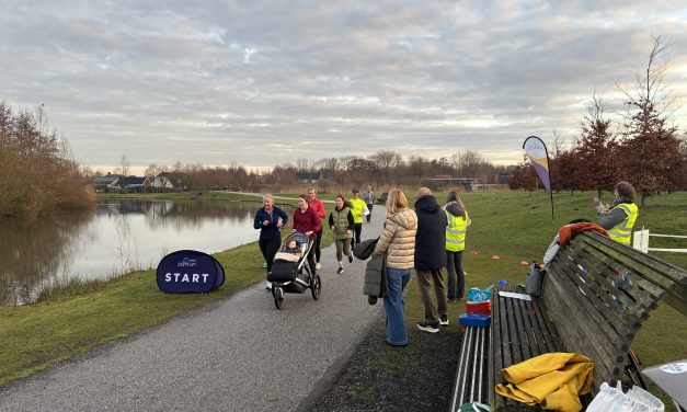 Nuchter aan de start in het Máximapark