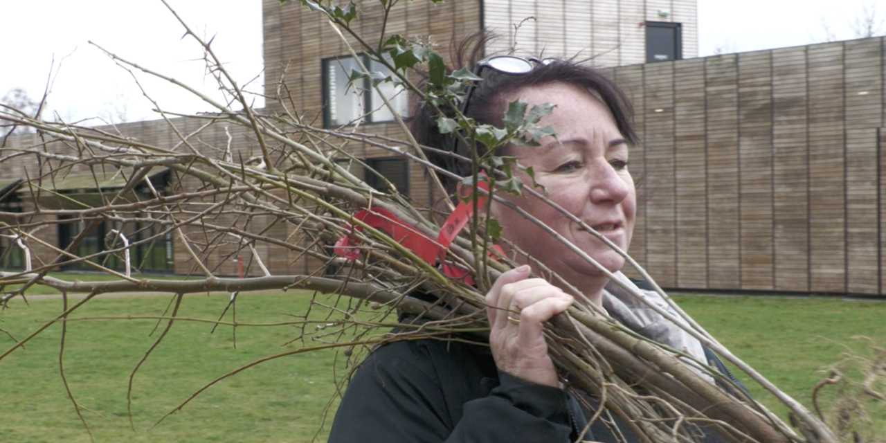 Van Duitsland naar Leidsche Rijn, Barbra redt bomen voor in haar tuin