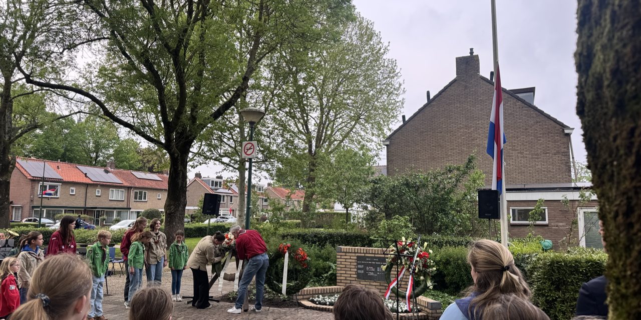 Nieuwe generatie draagt bij aan toekomst van Dodenherdenking in De Meern