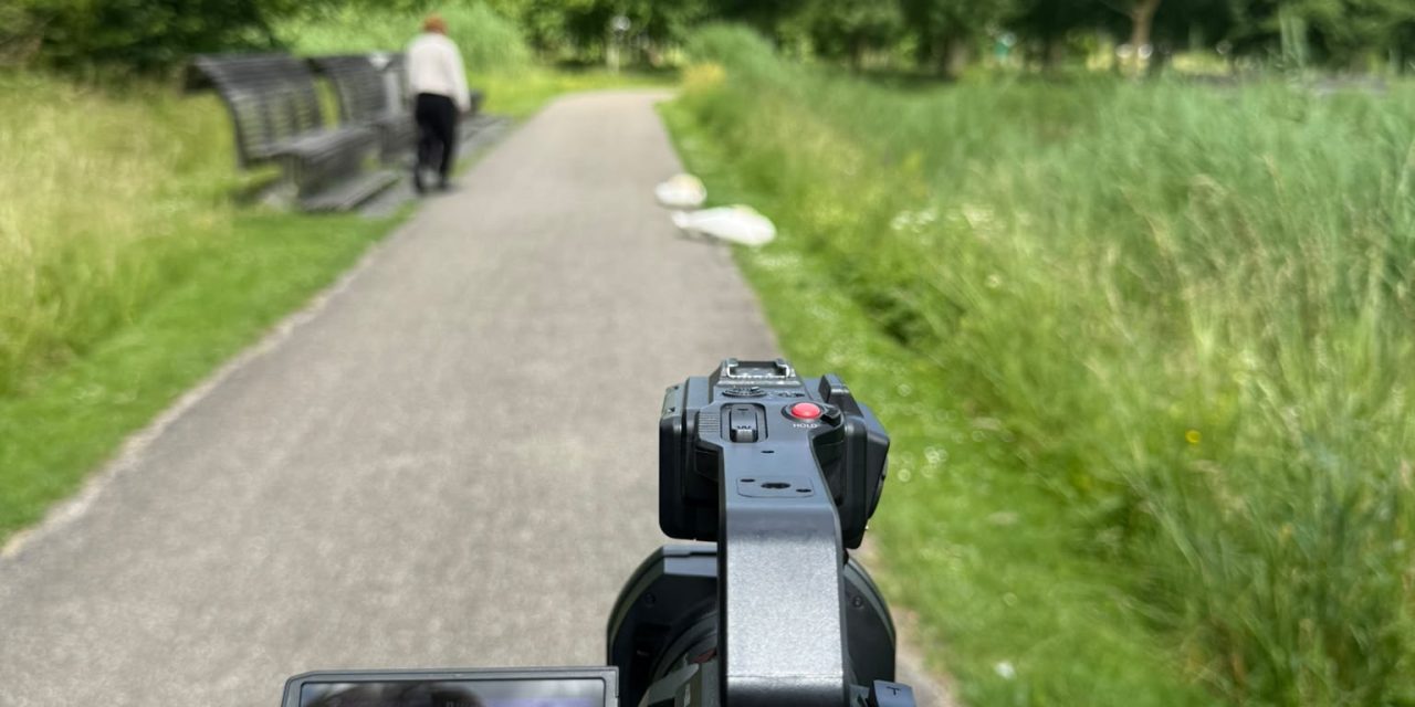 Buurt in de ban van zwaan in Máximapark