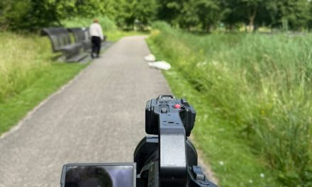 Buurt in de ban van zwaan in Máximapark