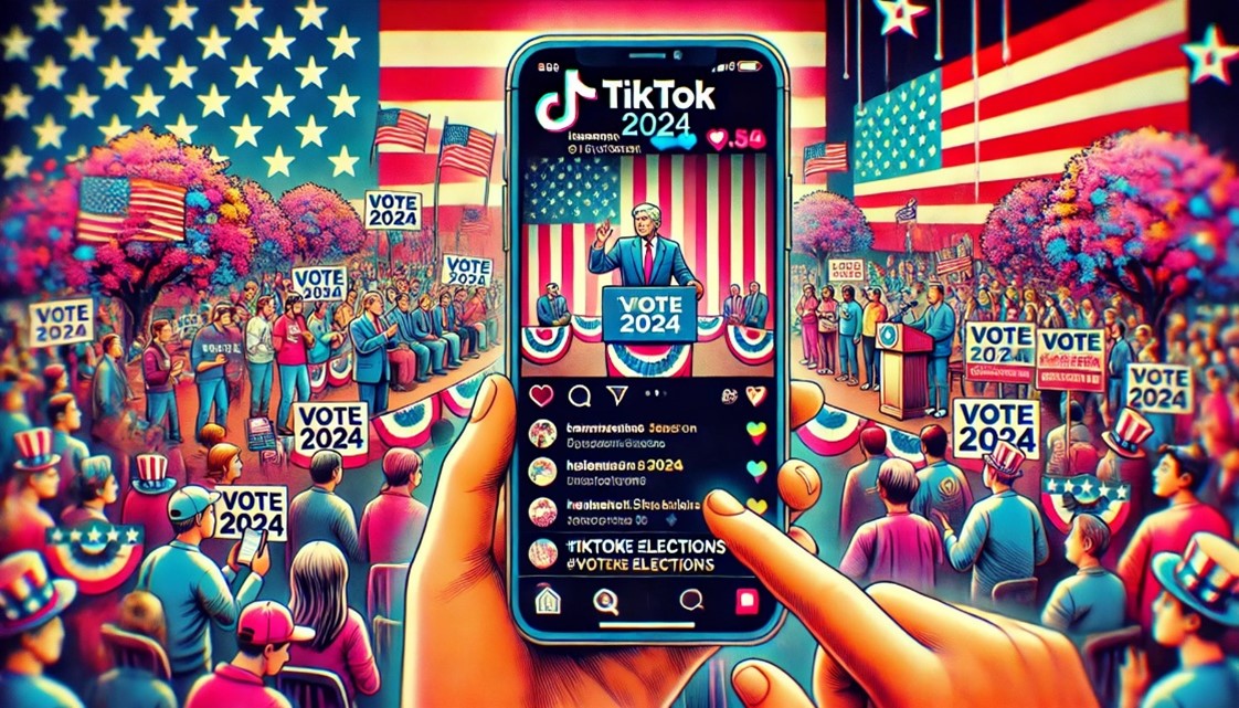 De invloed van TikTok op het imago van Trump en Harris tijdens verkiezingscampagne