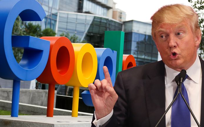 “Google is your best friend”: Niet in de ogen van Donald Trump