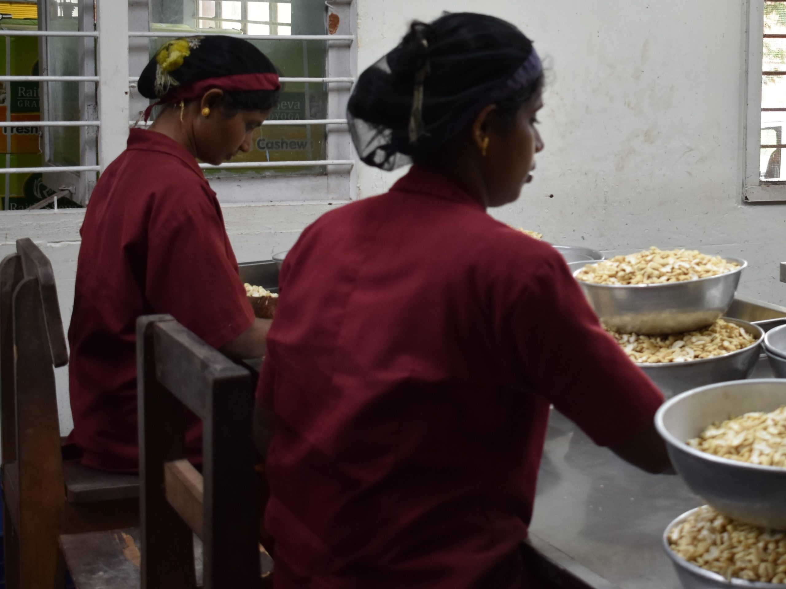 Classificeren van cashewnoten