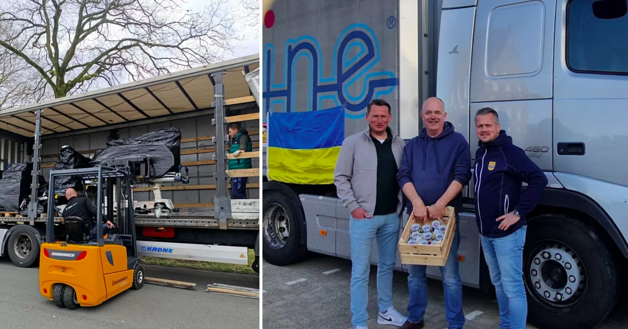€12.100 aan medische materialen opgehaald door fietsenwinkel Banierhuis; ‘Het is gewoon een stukje medemenselijkheid.’