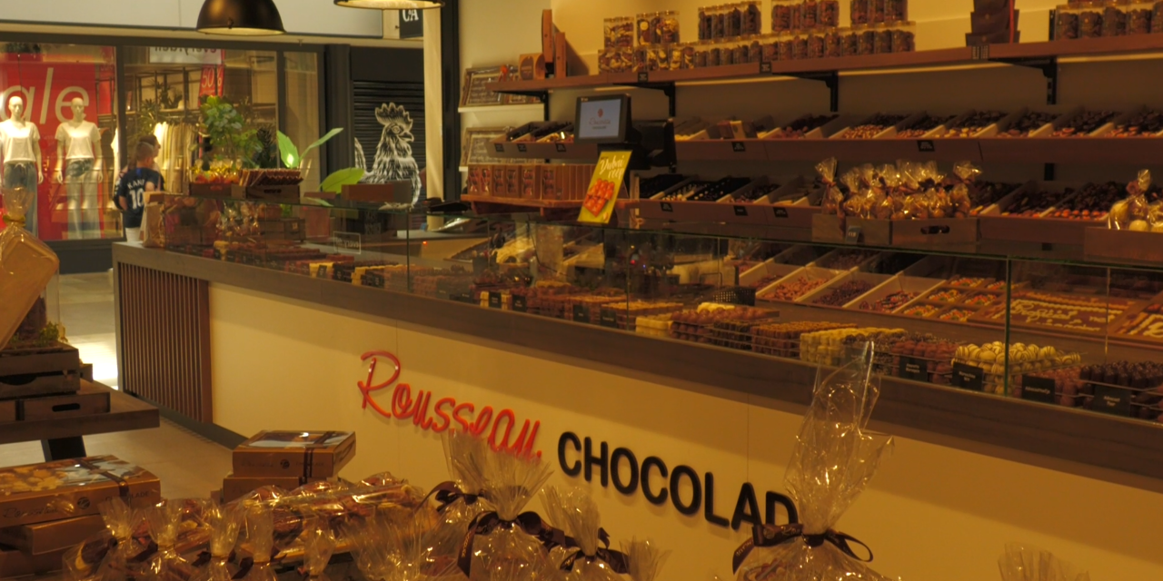 Gloednieuwe Rousseau Chocolade geopend in City Plaza