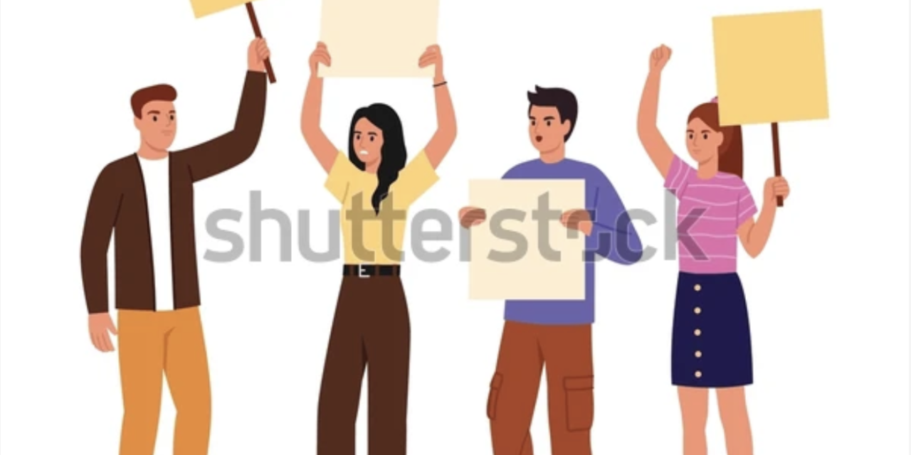 Bewoners protesteren tegen bouwverkeer door straat