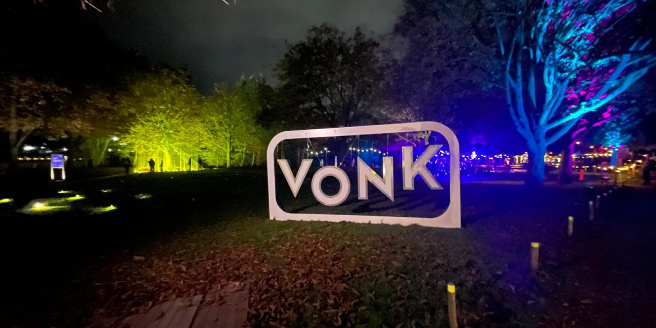 Verbinding door lichtfestival VONK