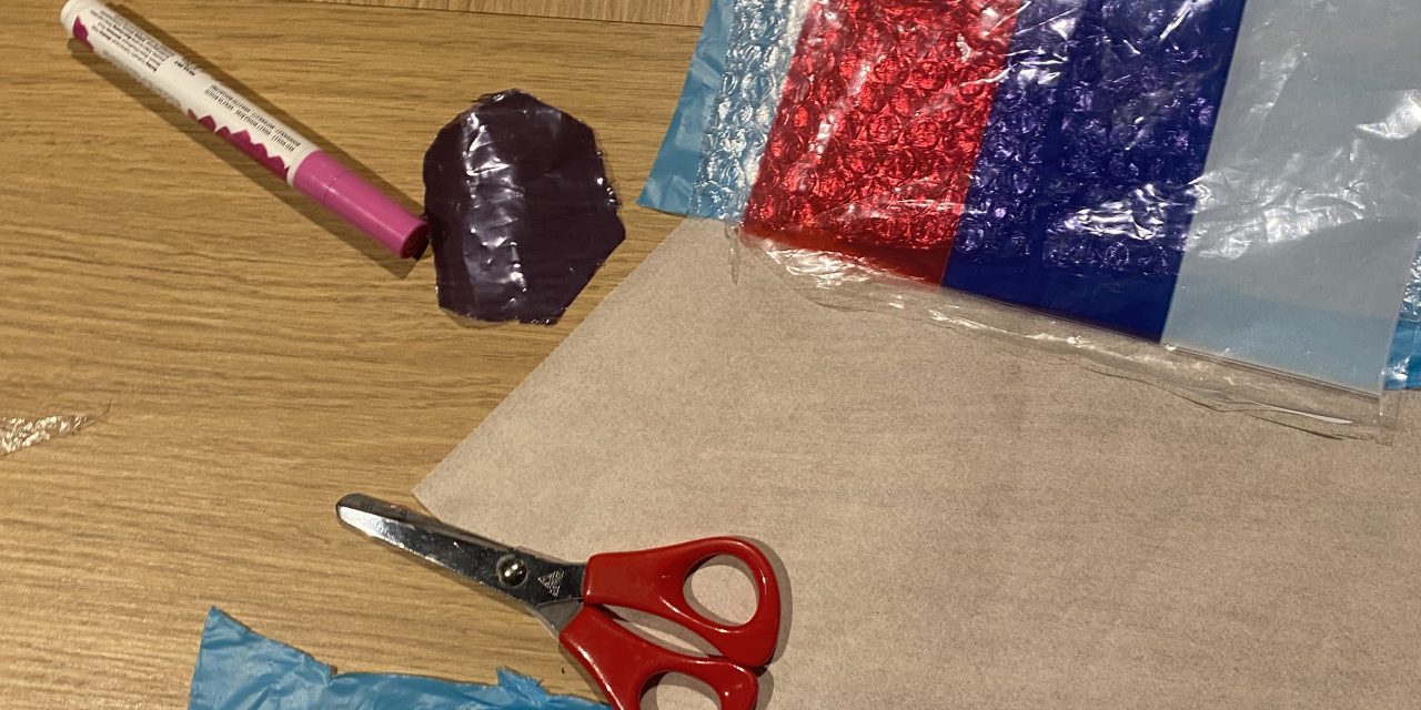 Maak je ” eigen ” plastic tas