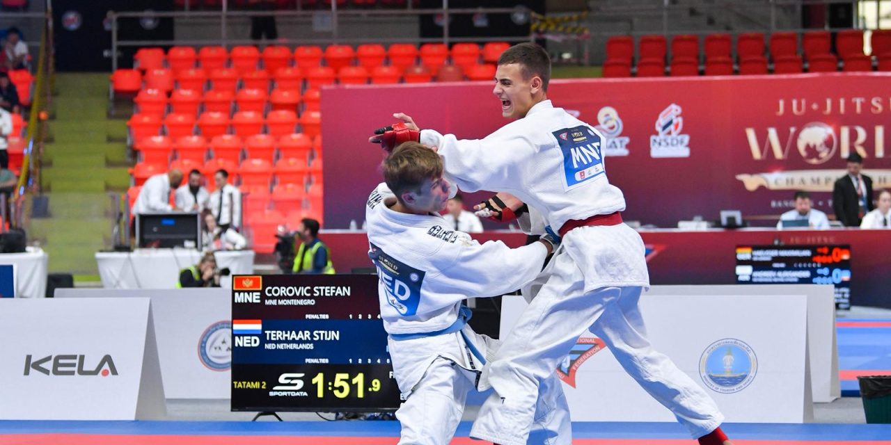 Stijn Terhaar pakt bronzen plak op WK jiujitsu in Bangkok