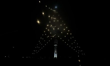 Grootste kerstboom van Nederland in IJsselstein brandt dit jaar een week langer