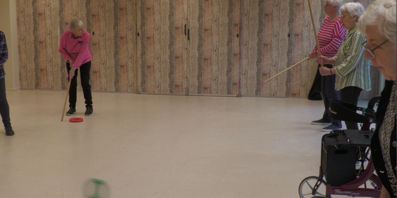 Hanny Stam organiseert meer bewegen voor ouderen gym