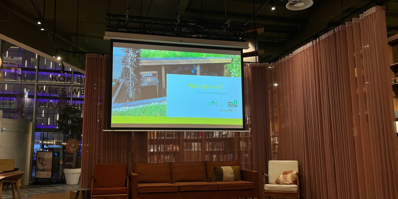 Informatieavond over groene daken in stadhuis Nieuwegein: ‘Tegels eruit, leven erin’